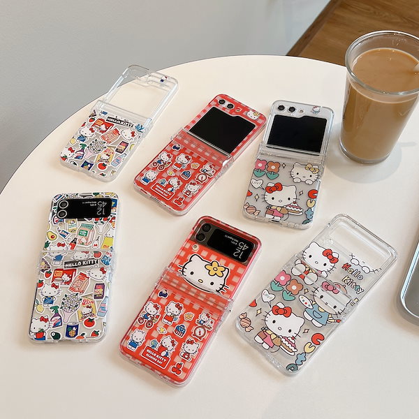 Qoo10] Galaxy ハローキティ 合集 Flip5 ケース