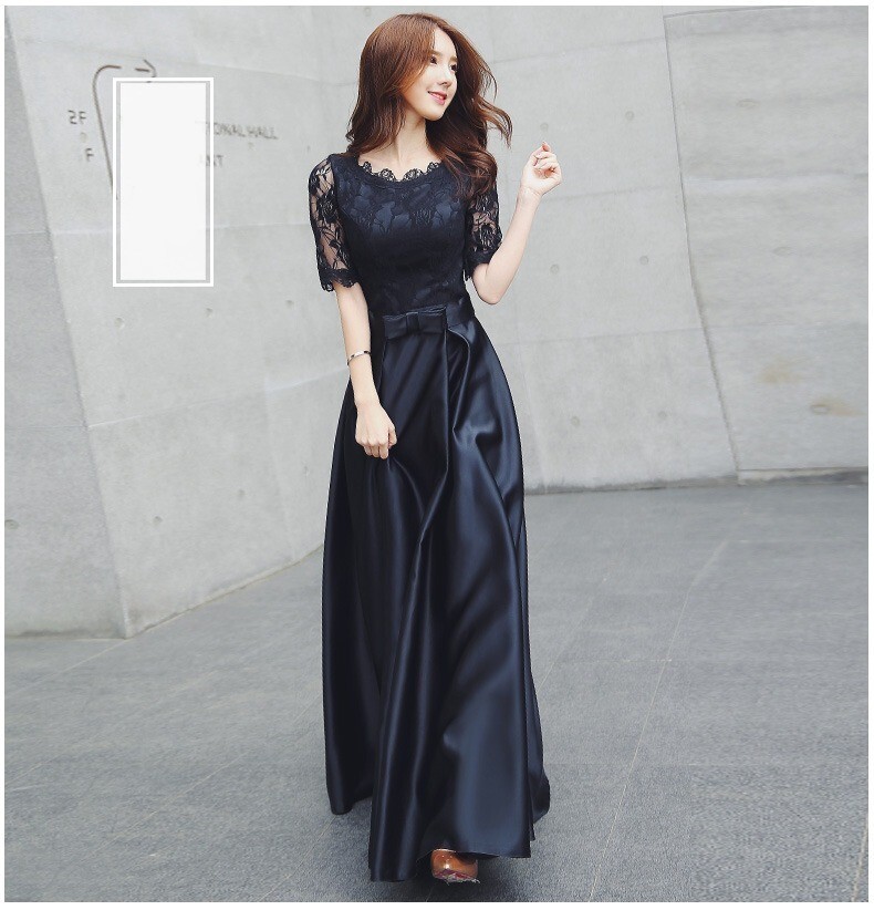 ドレス ワンピース パーティードレス Aラインドレス ブラックドレス ワンピースドレス ワンピドレス ロング丈 マキシ丈 5分袖 五分袖 ラウンドネック Aライン フレア レース ウエストマーク ドレス ワンピース パーティードレス Aラインドレス ブラックドレス ワンピースドレス ワンピドレス ロング丈 マキシ丈 5分袖 五分袖 ラウンドネック Aライン フレア レース ウエストマーク