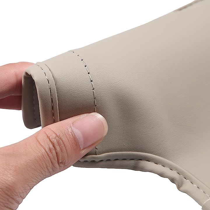 新型 トヨタ シエナ 専用 2021 2022 2023に適用 キックガード シート バック マット アンチキックパッド 下部キックガード 2点セット( クリーム)