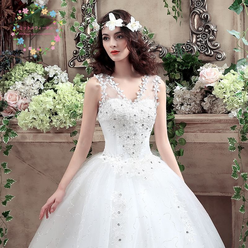 ウエディングドレス 花嫁ドレス 大きいサイズ 結婚式 編み上げ 披露宴 二次会 前撮り プリンセスラ ウエディングドレス 花嫁ドレス 大きいサイズ 結婚式 編み上げ 披露宴 二次会 前撮り プリンセスラ