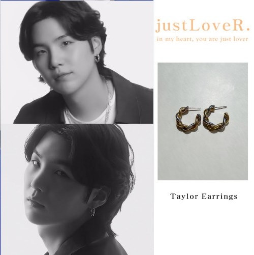 【just LoveR.】Taylor Earrings〜ピアス★BTS/TREASURE着用 just LoveR.】Taylor Earrings〜ピアス☆BTS/TREASURE着用 (just