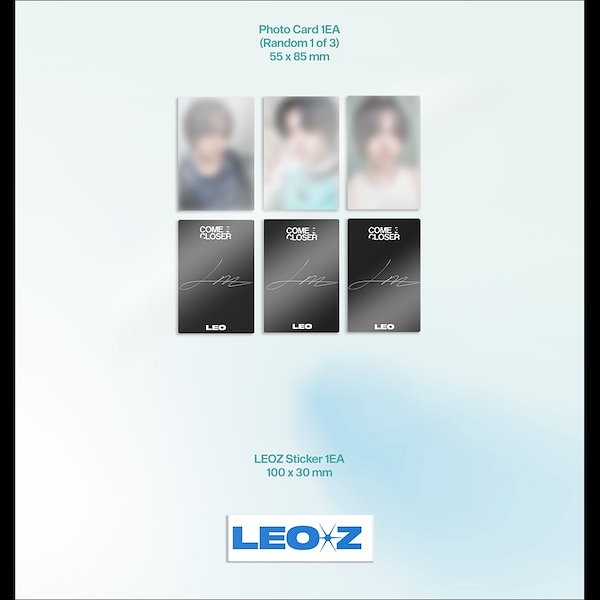 K-POP・アジア LEO Come Closer CD LEO [COME CLOSER] EP Album CD+Photo Book+Photo Card+Sticker