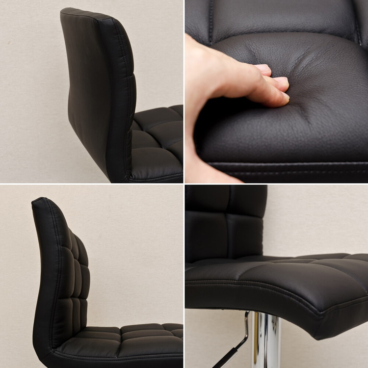 ダイニングチェア 椅子 回転 おしゃれ 高さ調整 レザー デスクチェア ハイチェア チェア いす イス 座面高46cm-60cm ダイニングチェア 椅子 回転 おしゃれ 高さ調整 レザー デスクチェア ハイチェア チェア いす イス 座面高46cm-60cm