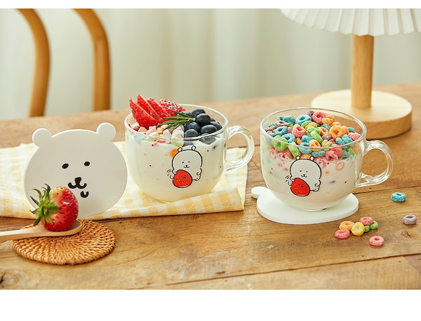 Qoo10] ナガノのくま カップ スープボウル コー