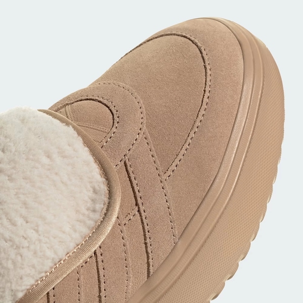 Qoo10 adidas GRAND COURT MULE ファー