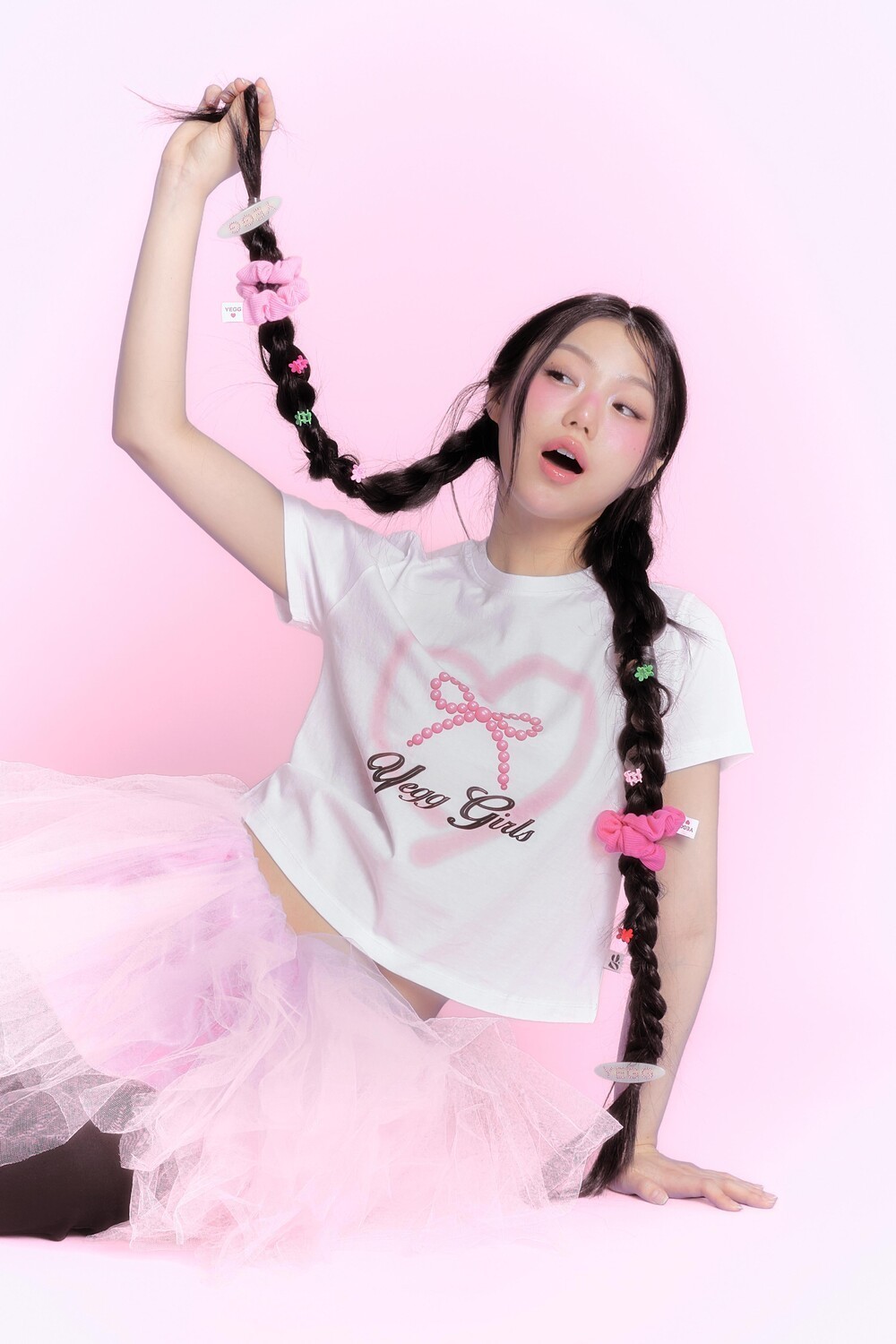 【YEGG】24SS YEGG GIRLS T-shirt 【YEGG】24SS YEGG GIRLS T-shirt