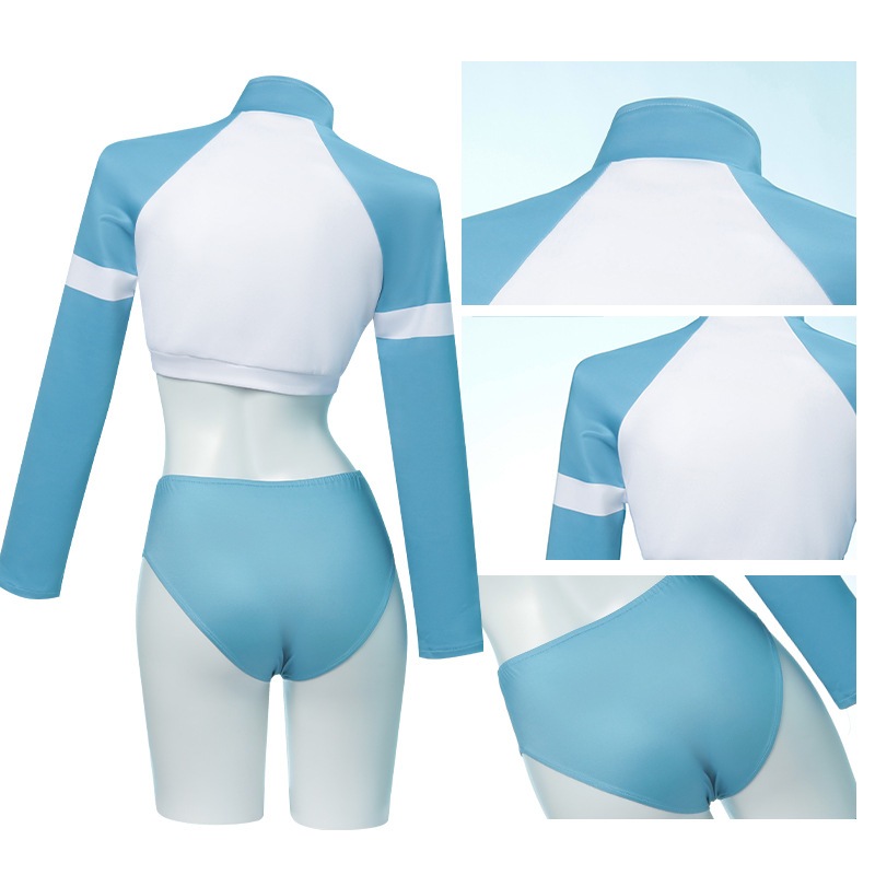 Azure Blue File Cos Clothing Sorai Saki水着コスプレ衣料zhongyuanアニメーションクラブ水着ブルーファイル Azure Blue File Cos Clothing Sorai Saki水着コスプレ衣料zhongyuanアニメーションクラブ水着ブルーファイル