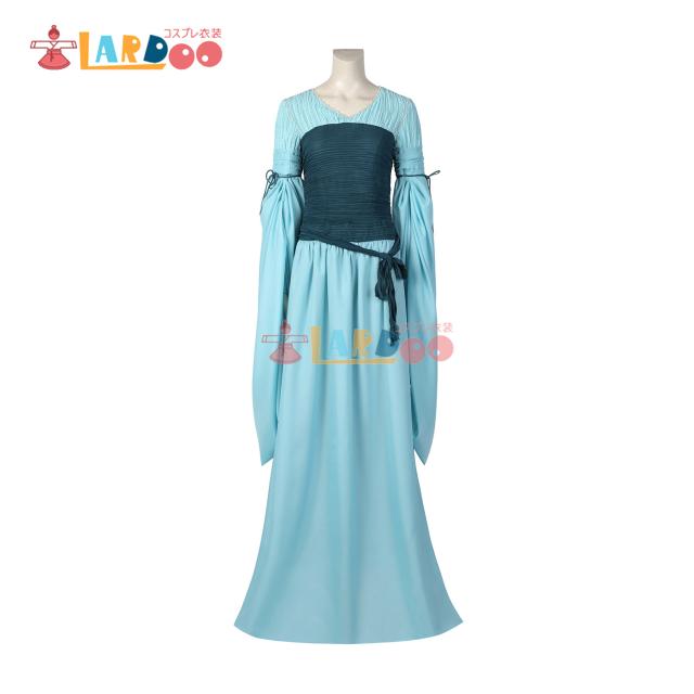 新タイプ追加 激安販売 ロード・オブ・ザ・リング: 力指輪 Galadriel ガラドリエル The Rings of Power コスプレ コスチューム[5024]