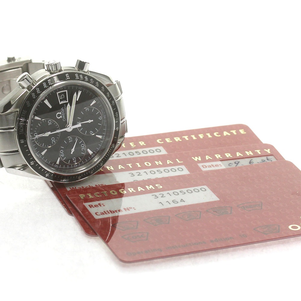 オメガ OMEGA 3210.50 スピードマスター デイト クロノグラフ 自動巻き メンズ 保証書付き_842942【中古】 オメガ OMEGA 3210.50 スピードマスター デイト クロノグラフ 自動巻き メンズ 保証書付き_842942【中古】