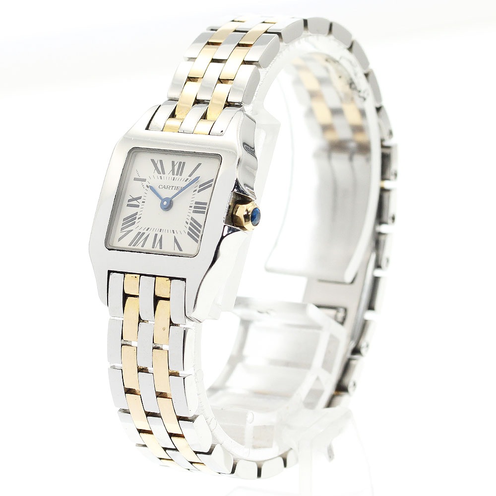 カルティエ CARTIER W25066Z6 サントスドゥモワゼル SM クォーツ レディース _903557【中古】 カルティエ CARTIER W25066Z6 サントスドゥモワゼル SM クォーツ レディース _903557【中古】