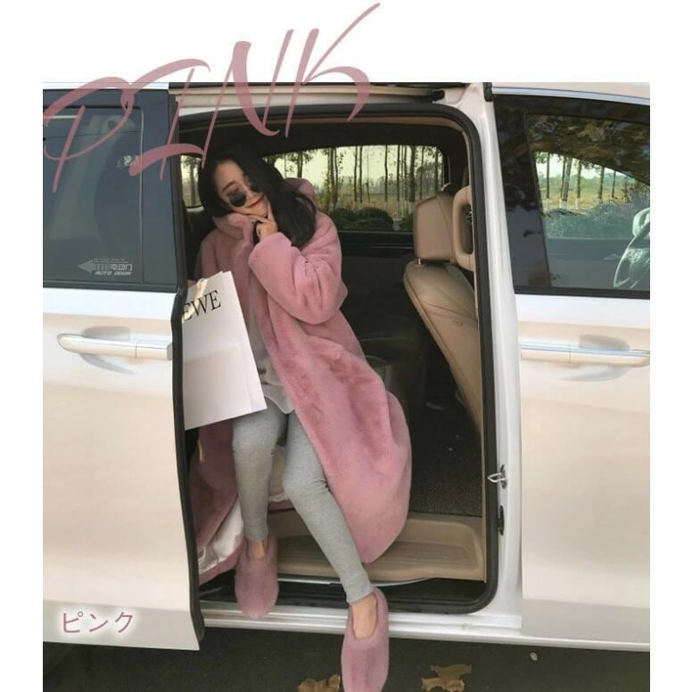 高級な質感 ボアコート ファーコート レディース フード 秋冬 ボア コート ロングコート マキシ丈 レディース 防寒 フード付き 暖かい