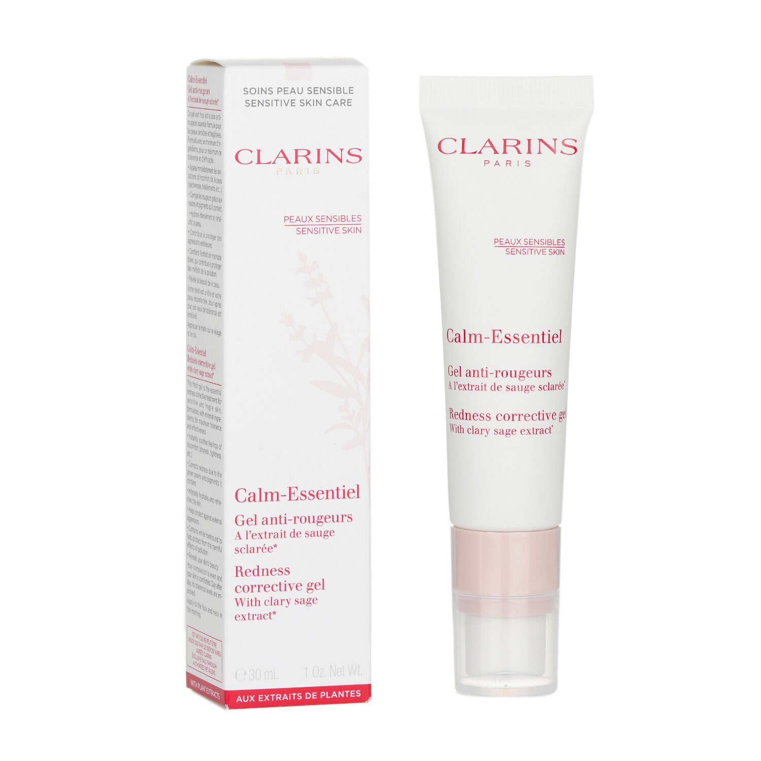 Clarins カームエッセンティール 赤み補正ジェル - 敏感肌用 Clarins カームエッセンティール 赤み補正ジェル - 敏感肌用