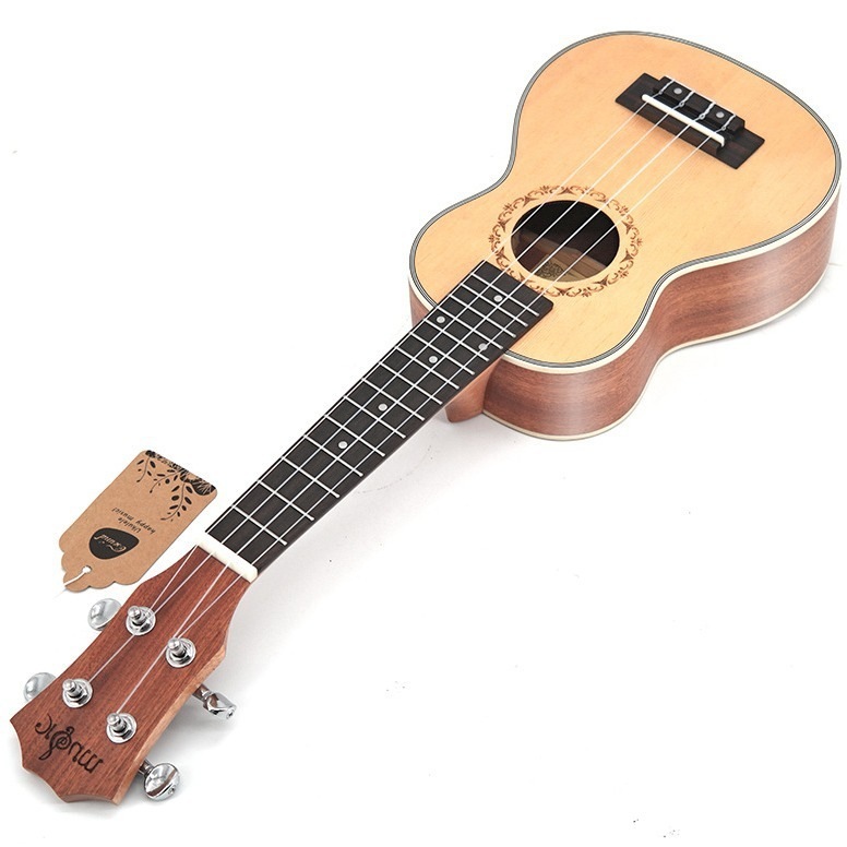 21 インチエンゲルマンスプルースウクレレウクレレウクレレ小型ギターメーカー供給