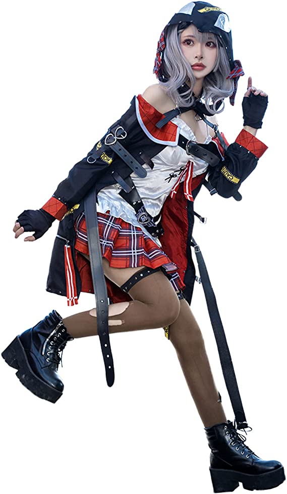 ら*ろ様 沙花叉クロヱ コスプレ衣装 Mサイズ ウィッグ 靴 VTuber 沙花叉クロヱコスプレ衣装 （道具 武器 ウィッグ 靴別売り ）