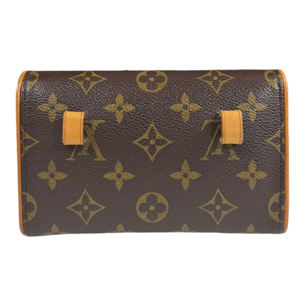 ルイヴィトン ポシェット・フロランティーヌ モノグラム ウエストバッグ モノグラムキャンバス M51855 ブラウン LOUIS VUITTON 中古