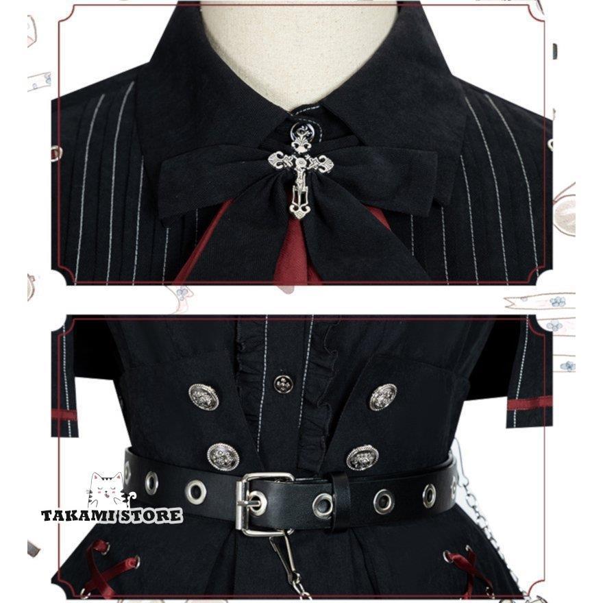 【ハロウィン】セット 長袖 コスプレ 衣装 制服 軍服 ゴスロリロリータ 軍ロリ セットアップ ワンピース ブラウス スカート 【ハロウィン】セット 長袖 コスプレ 衣装 制服 軍服 ゴスロリロリータ 軍ロリ セットアップ ワンピース ブラウス スカート