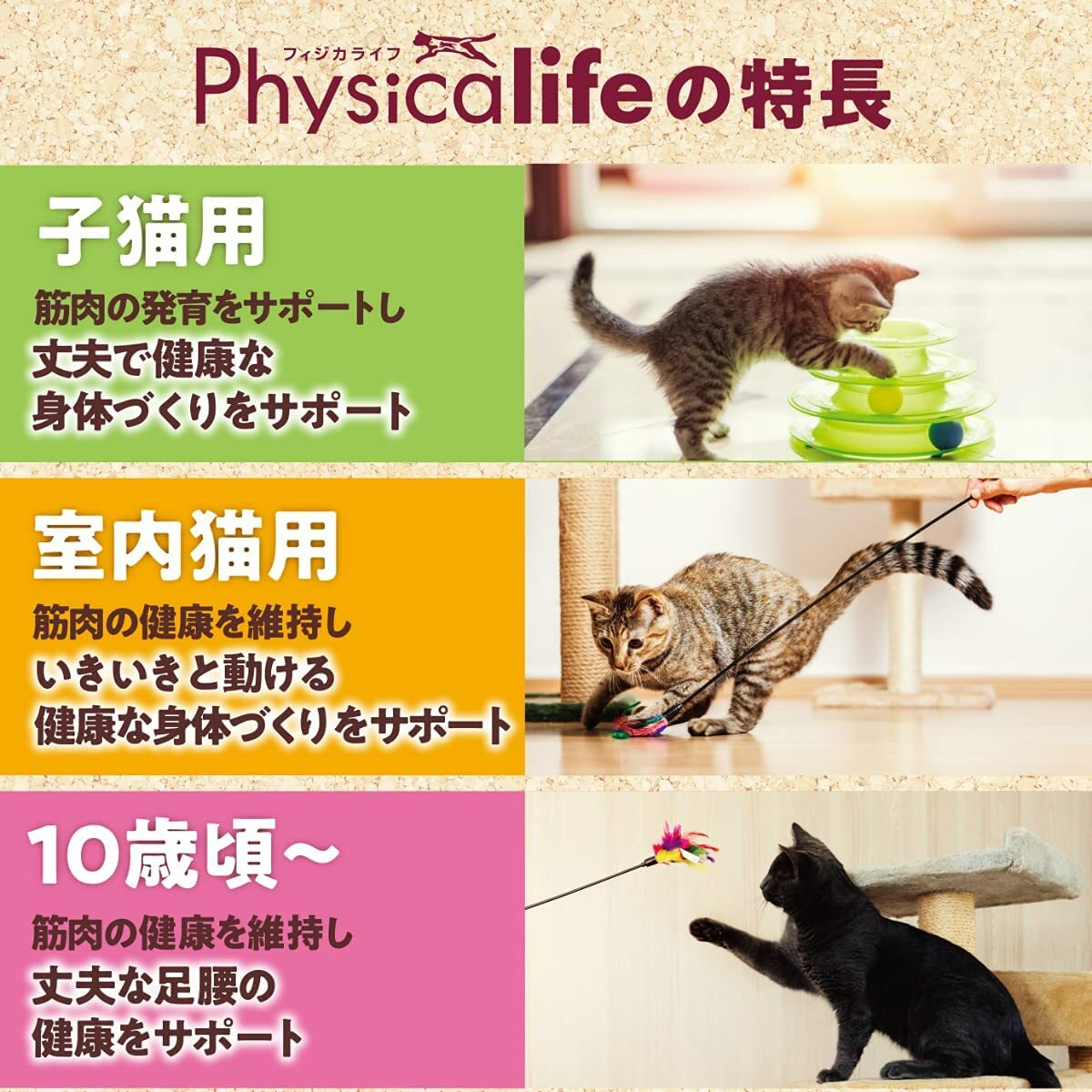 【プレゼント付】フィジカライフ (Physicalife) 室内猫シニア用 10歳頃 チキン入り 1.8kg 2個セット【犬想いオリジナル今治ハンドタオルセット】【タオルカラー ネイビー】 【プレゼント付】フィジカライフ (Physicalife) 室内猫シニア用 10歳頃 チキン入り 1.8kg 2個セット【犬想いオリジナル今治ハンドタオルセット】【タオルカラー ネイビー】
