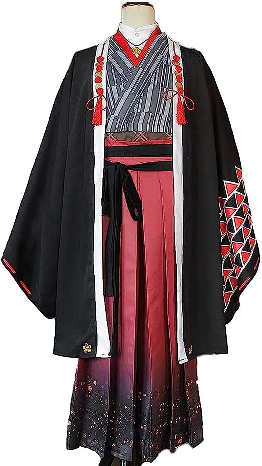 コスプレ衣装 バーチャルYouTuber 弦月藤士郎 コスプレ衣装 ハロウィン クリスマス 学園祭 文化祭 仮装 コスプレ 衣装+イヤリング+ かんざし付き ウィッグ 靴 追加可 コスプレ衣装 バーチャルYouTuber 弦月藤士郎 コスプレ衣装 ハロウィン クリスマス 学園祭 文化祭 仮装 コスプレ 衣装+イヤリング+ かんざし付き ウィッグ 靴 追加可