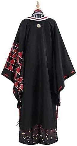 コスプレ衣装 バーチャルYouTuber 弦月藤士郎 コスプレ衣装 ハロウィン クリスマス 学園祭 文化祭 仮装 コスプレ 衣装+イヤリング+ かんざし付き ウィッグ 靴 追加可 コスプレ衣装 バーチャルYouTuber 弦月藤士郎 コスプレ衣装 ハロウィン クリスマス 学園祭 文化祭 仮装 コスプレ 衣装+イヤリング+ かんざし付き ウィッグ 靴 追加可