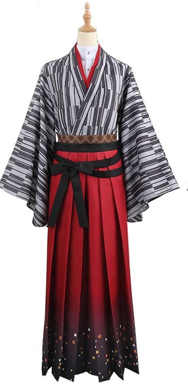 コスプレ衣装 バーチャルYouTuber 弦月藤士郎 コスプレ衣装 ハロウィン クリスマス 学園祭 文化祭 仮装 コスプレ 衣装+イヤリング+ かんざし付き ウィッグ 靴 追加可 コスプレ衣装 バーチャルYouTuber 弦月藤士郎 コスプレ衣装 ハロウィン クリスマス 学園祭 文化祭 仮装 コスプレ 衣装+イヤリング+ かんざし付き ウィッグ 靴 追加可