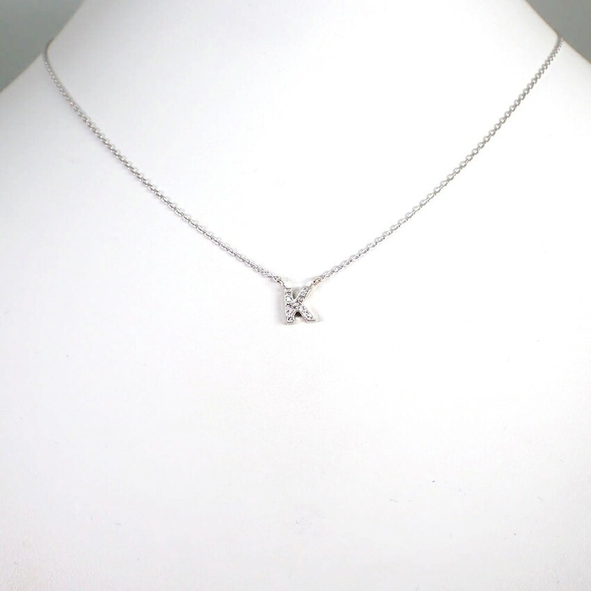 スタージュエリー ダイヤモンド イニシャルネックレス K 【公式通販】