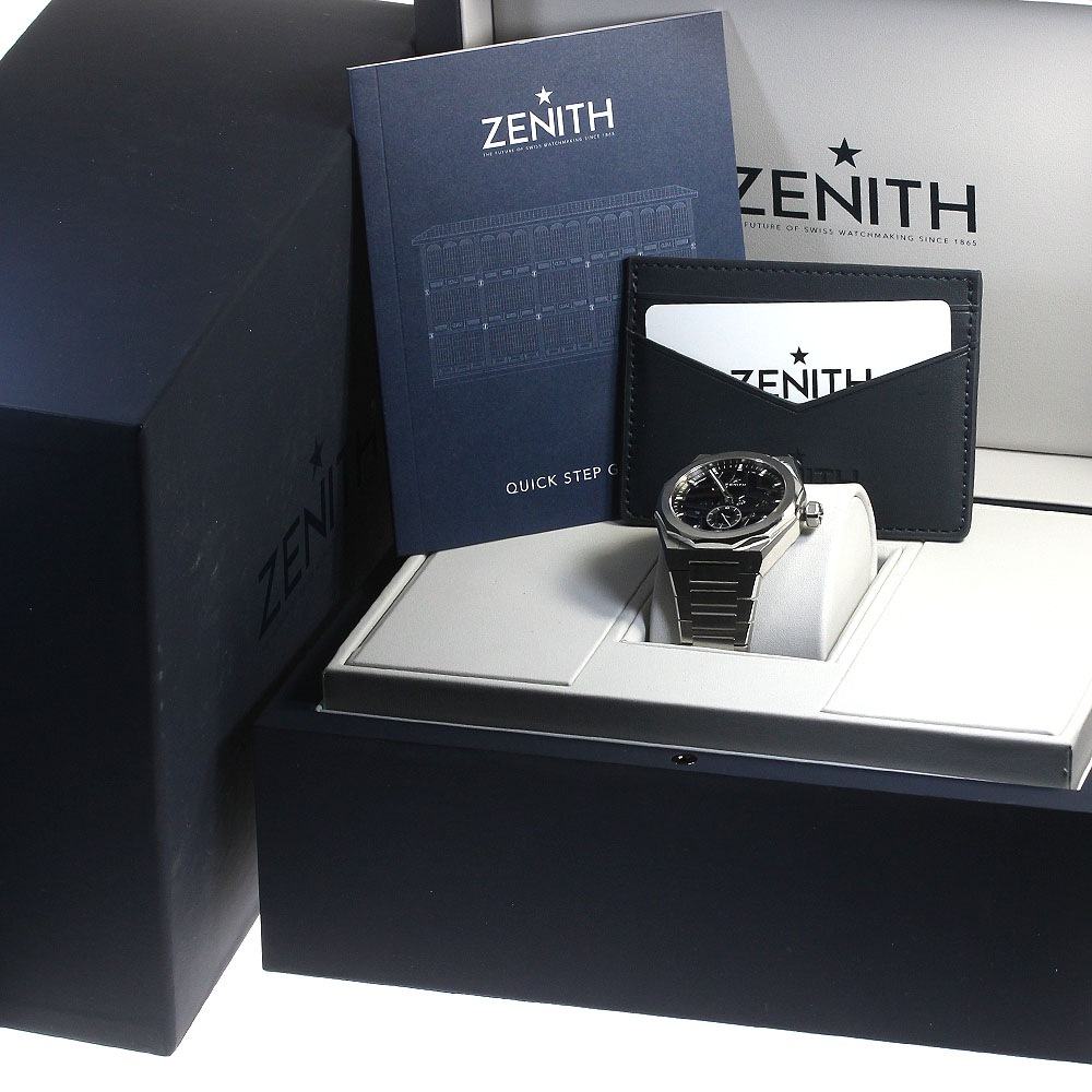 ゼニス ZENITH 03.9300.3620/79.I001 デファイ スカイライン スケルトン 自動巻き メンズ 美品 箱・保証書付き_861438【中古】