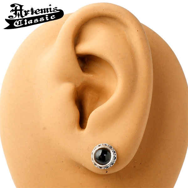 アルテミスクラシック Artemis Classic ラウンド ブラックスター シルバー ピアス アクセサリー 1個売り 片耳用 キュービック スタッド型 シルバー 925 ACE0061 アルテミスクラシック Artemis Classic ラウンド ブラックスター シルバー ピアス アクセサリー 1個売り 片耳用 キュービック スタッド型 シルバー 925 ACE0061