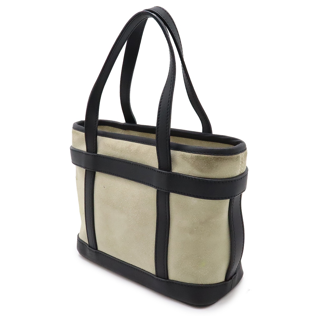 アナグラム ハンドバッグ ミニバッグ スエード レザー ベージュ ブラック 黒 アナグラム ハンドバッグ ミニバッグ スエード レザー ベージュ ブラック 黒