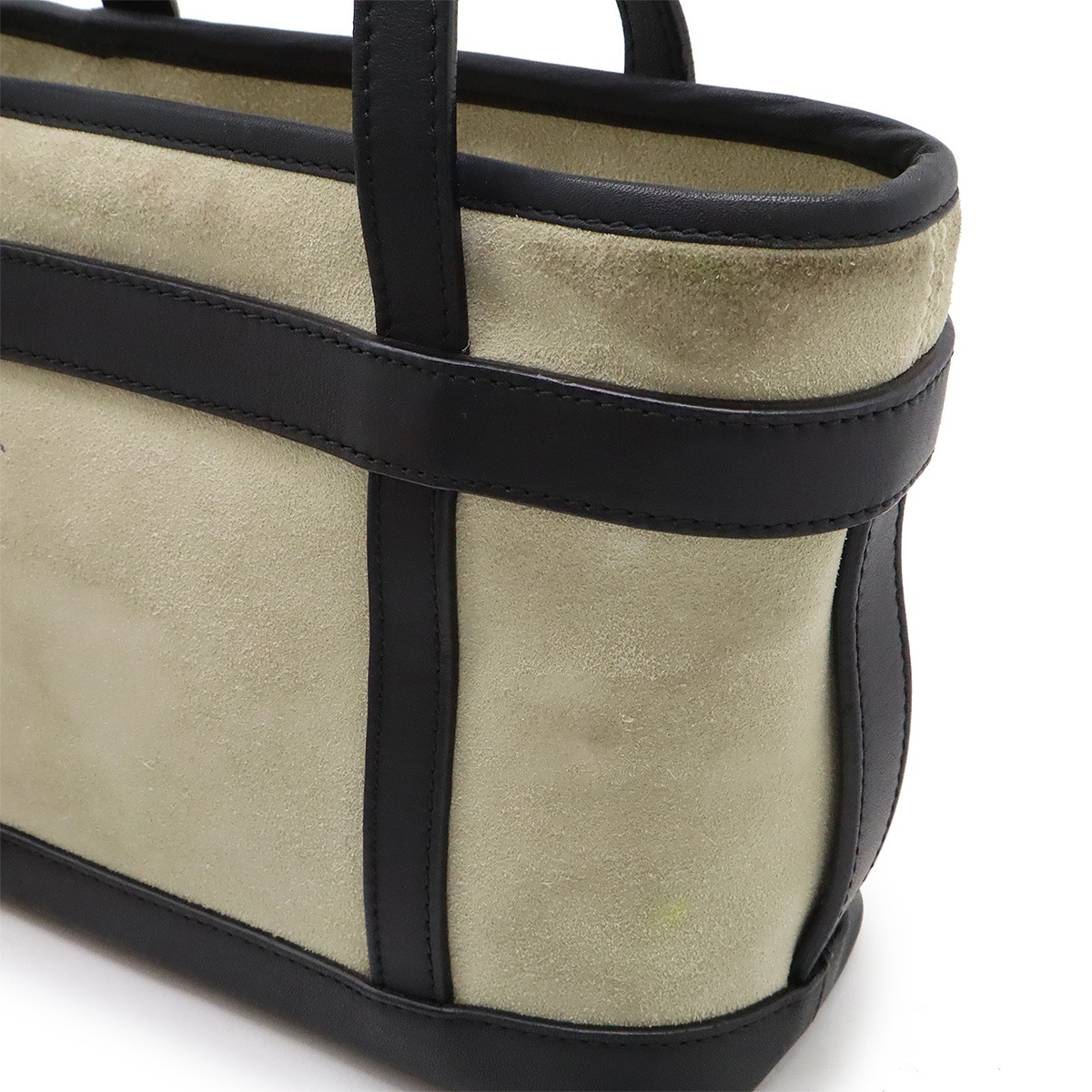 アナグラム ハンドバッグ ミニバッグ スエード レザー ベージュ ブラック 黒 アナグラム ハンドバッグ ミニバッグ スエード レザー ベージュ ブラック 黒