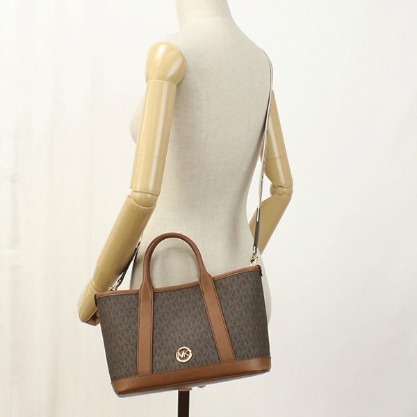 ハンドバッグ ショルダーバッグ LUISA トートバッグ スモール ロゴベルト 30R4G99T1V 227 BRN-LUGGAGE ブラウン系 ハンドバッグ ショルダーバッグ LUISA トートバッグ スモール ロゴベルト 30R4G99T1V 227 BRN-LUGGAGE ブラウン系