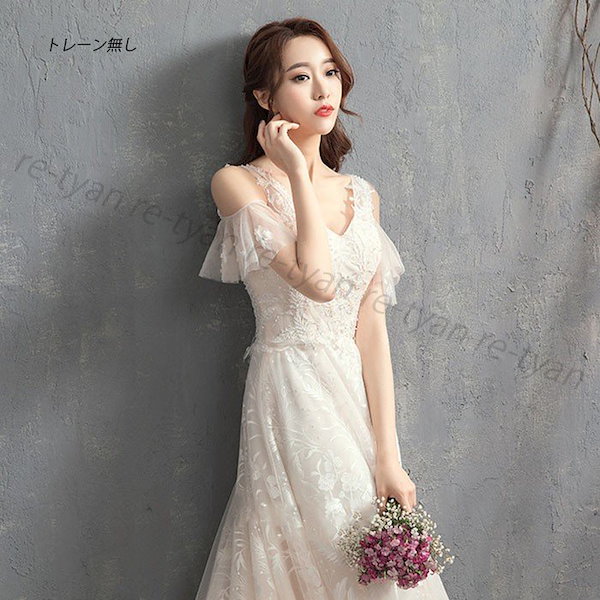 ウエディングドレス 白 二次会 チュール aライン 購入 格安 安い 前撮りドレス 披露宴 海外挙式 結婚式 二次会 パーティ ロングドレス 演奏会