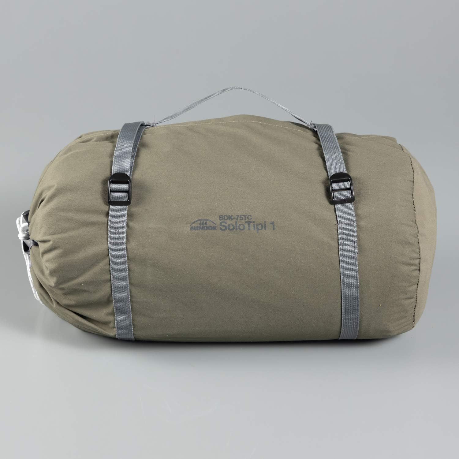 BUNDOK(バンドック) ソロ ティピー 1 TC BDK-75TC 【1人用】 カーキ色 ワンポール テント 混紡綿 フルクローズ スカート巻き上げ式/フロント ウォール BUNDOK(バンドック) ソロ ティピー 1 TC BDK-75TC 【1人用】 カーキ色 ワンポール テント 混紡綿 フルクローズ スカート巻き上げ式/フロント ウォール