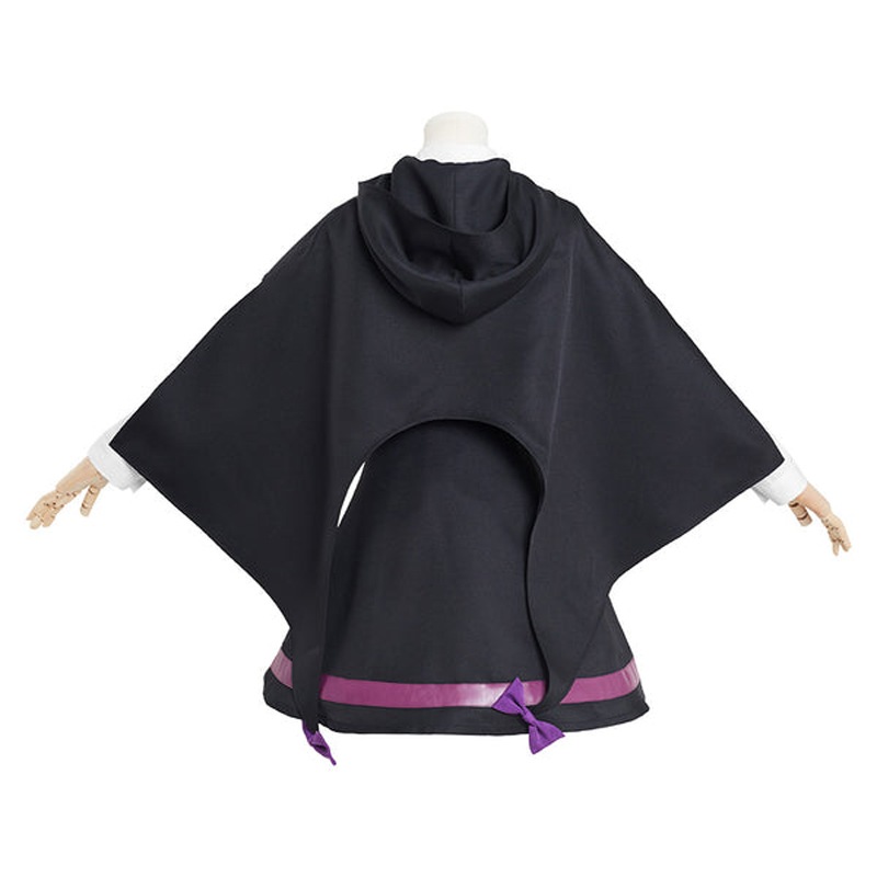 Amity,女性のためのフクロウの家のコスプレ衣装,アニメの白いサスペンダーのドレス,ケープセット,ハロウィーンのパーティーの衣装,女性の女の子