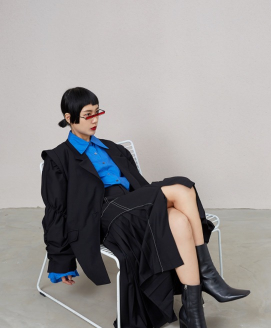アウター ボリューム袖 : レディース服 長袖 ジャケット 即納国産