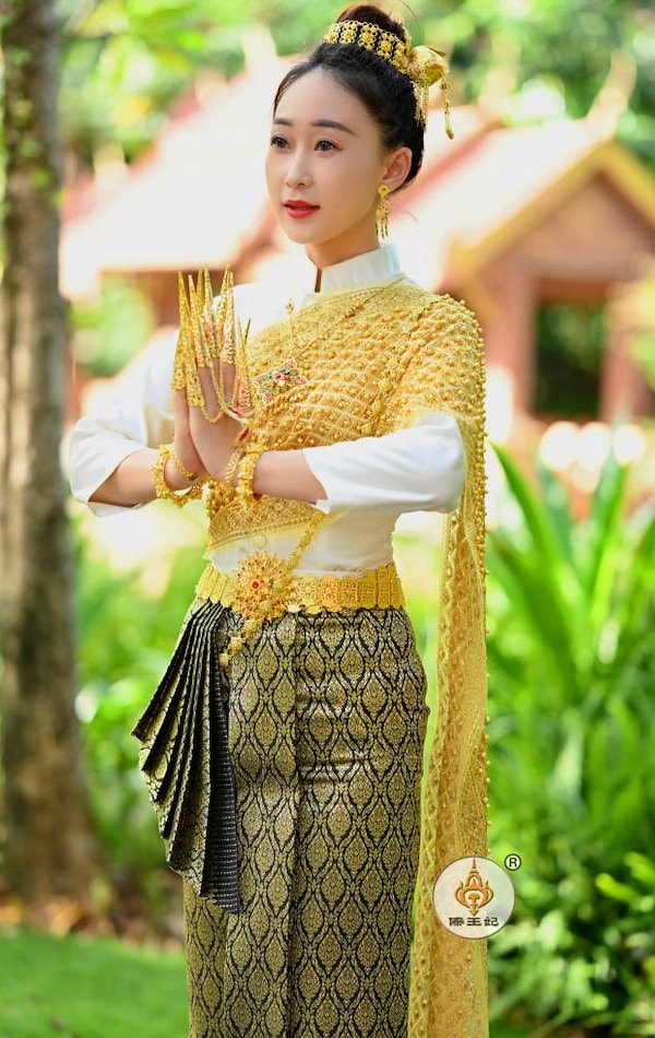 Qoo10] 高級タイ民族ドレス東南アジア民族衣装女性