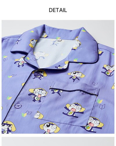 SPAO カエル軍曹 ケロロ 半袖 パジャマ(GREEN) かわいい 部屋着 Qoo10] スパオ SPAO カエル軍曹 ケロロ 半袖 パジ
