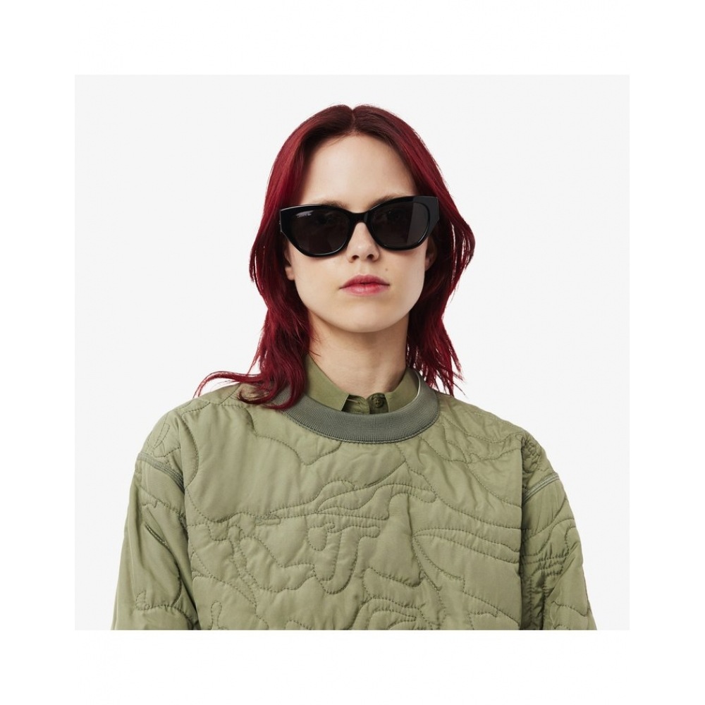 ラコステ女性用花柄リバーシブルパッド入りスウェットシャツ SF2686-54N ID8