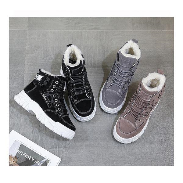 Qoo10] ムートンブーツ スニーカー レディース