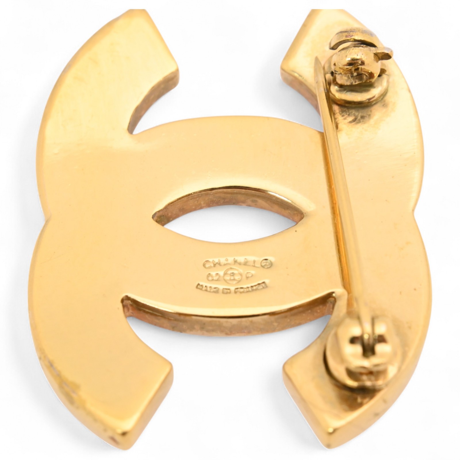 シャネル ココマーク ラインストーン ブローチ ピンク Aランク ch8740zn シャネル ココマーク ラインストーン ブローチ ピンク Aランク ch8740zn