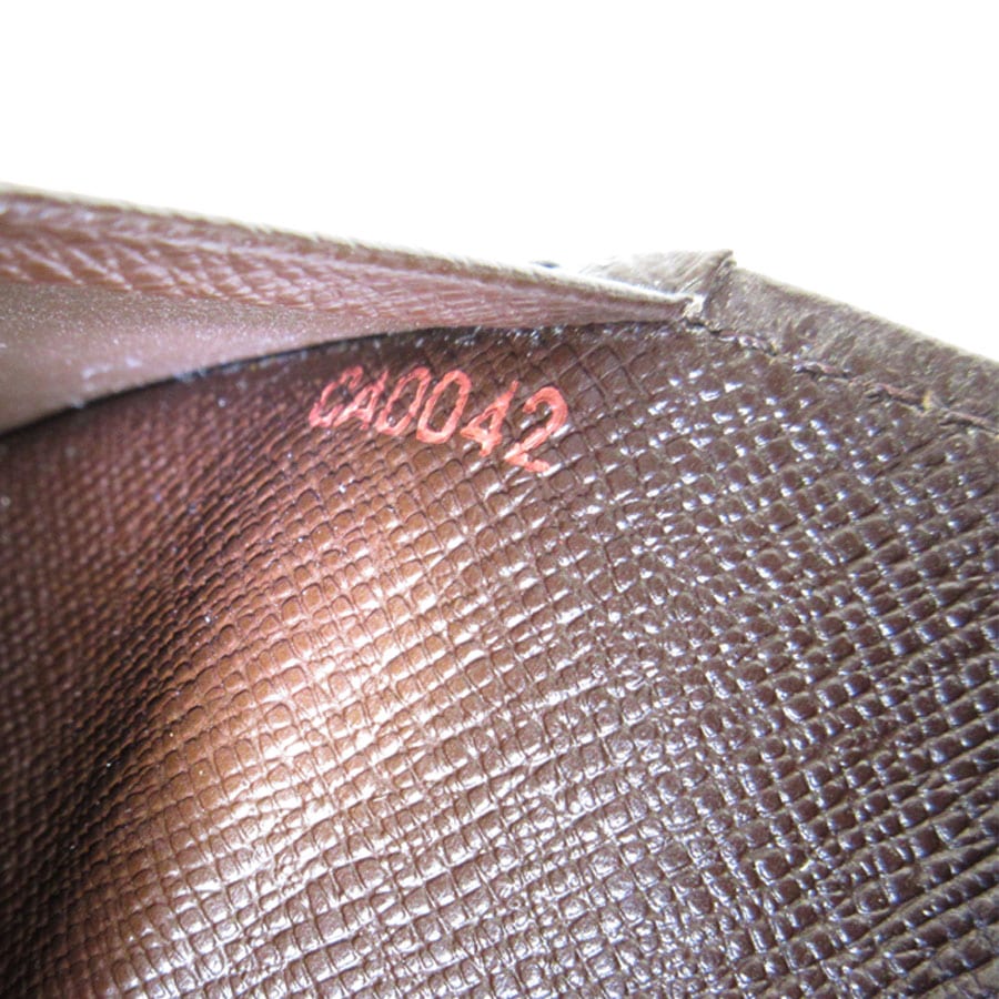 ルイ ヴィトン LOUIS VUITTON 二つ折り財布 ダミエ ポルトフォイユ トレゾール ダミエキャンバス ブラウン ゴールド レディース s0437g ルイ ヴィトン LOUIS VUITTON 二つ折り財布 ダミエ ポルトフォイユ トレゾール ダミエキャンバス ブラウン ゴールド レディース s0437g