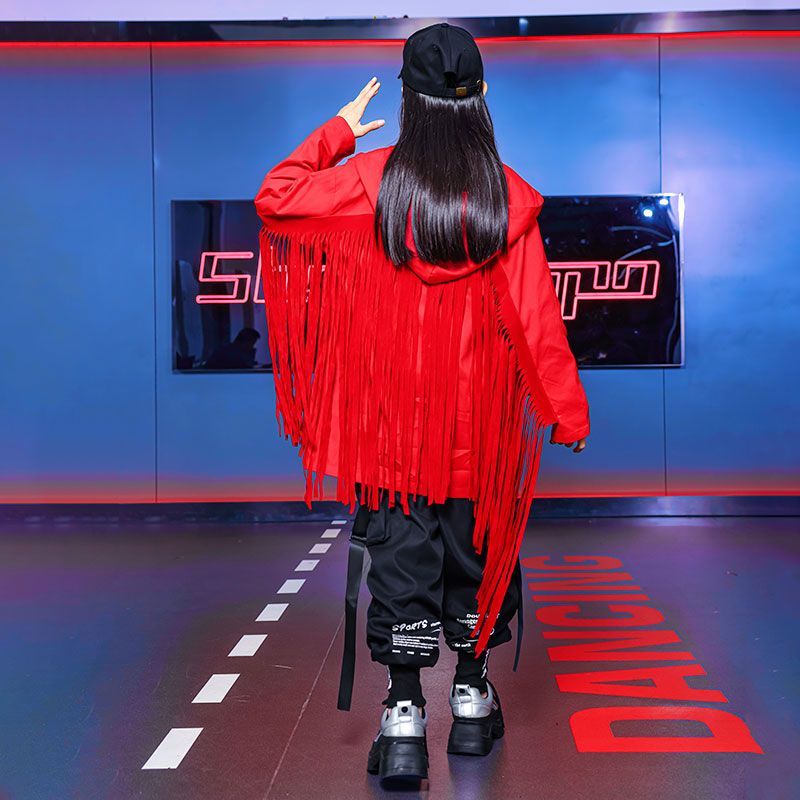 六一子供の新年の公演服男の子のヒップホップの街のダンスのスーツのhiphopのフレームの子供のダンスのショーの服