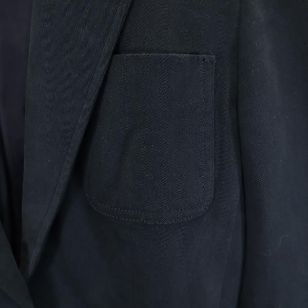 長袖 ストレッチ テーラードジャケット 9 黒 レディース