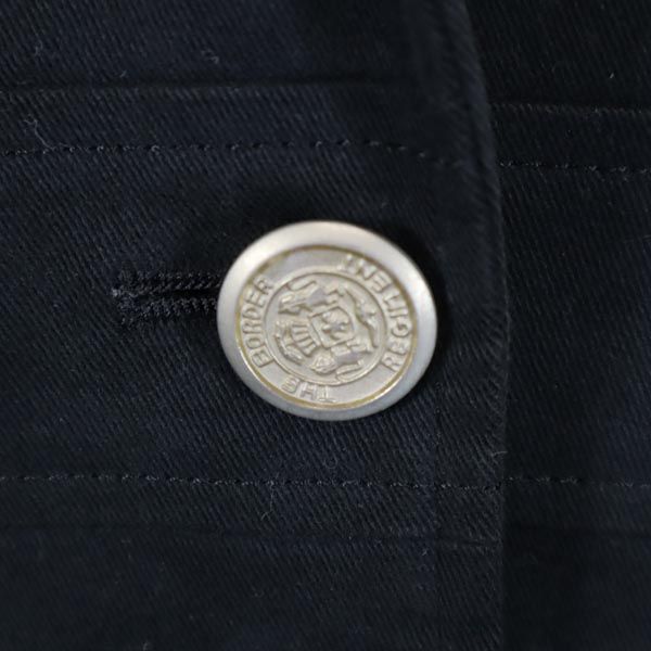 長袖 ストレッチ テーラードジャケット 9 黒 レディース