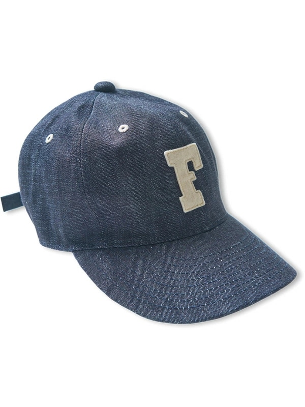 FULLCOUNT フルカウント キャップ メンズ レディース アメカジ 帽子 日本製 ブランド デニム 6Panel Denim Baseball Cap F Patch ベースボールキャップ FULLCOUNT フルカウント キャップ メンズ レディース アメカジ 帽子 日本製 ブランド デニム 6Panel Denim Baseball Cap F Patch ベースボールキャップ