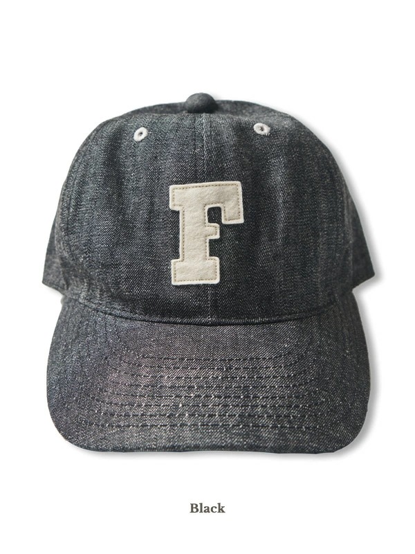 FULLCOUNT フルカウント キャップ メンズ レディース アメカジ 帽子 日本製 ブランド デニム 6Panel Denim Baseball Cap F Patch ベースボールキャップ FULLCOUNT フルカウント キャップ メンズ レディース アメカジ 帽子 日本製 ブランド デニム 6Panel Denim Baseball Cap F Patch ベースボールキャップ