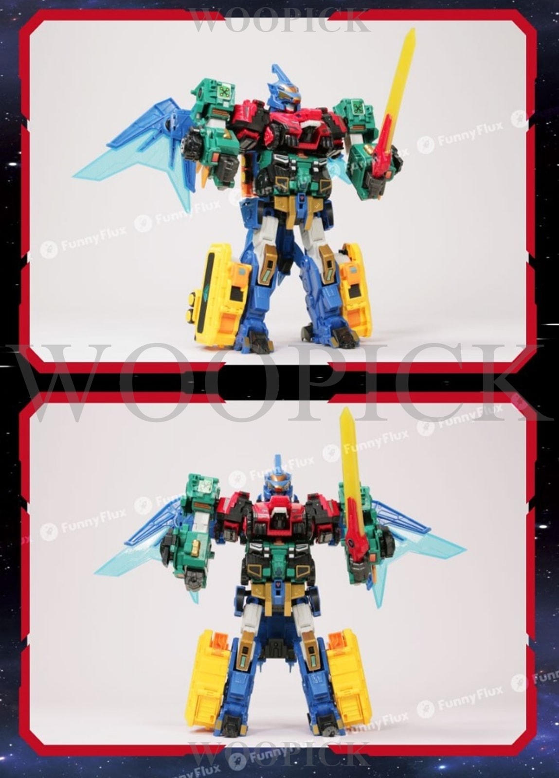 ダイノスター/メタトロン/フルセット/13種類の変身モード/武器5種含む/最終合体バージョン/ステゴブラストウイング/ラプタートロン/ロボット/合体ロボット/変身ロボット/正品/2024/新型