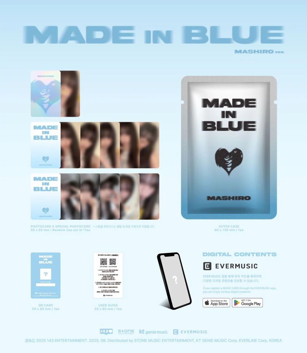 [SET] MADEIN S - MADE in BLUE QR Album