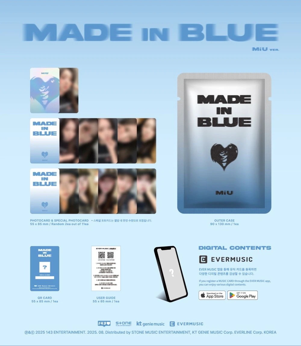 [SET] MADEIN S - MADE in BLUE QR Album
