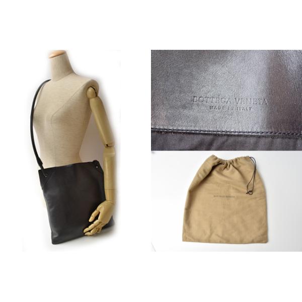 ショルダーバッグ/メッセンジャーバッグ BOTTEGA VENETA メンズ バッグ ヴィンテージ レザー ブラック ショルダーバッグ/メッセンジャーバッグ BOTTEGA VENETA メンズ バッグ ヴィンテージ レザー ブラック