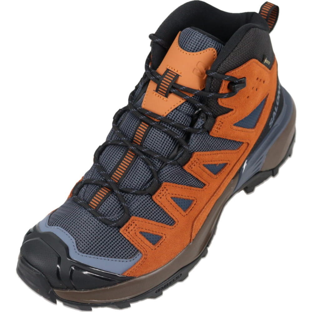 正規品 ハイキングシューズ X ULTRA 360 LEATHER MID GORE-TEX ブルーナイト/キャラメルカフェ/グリザイユ 475707